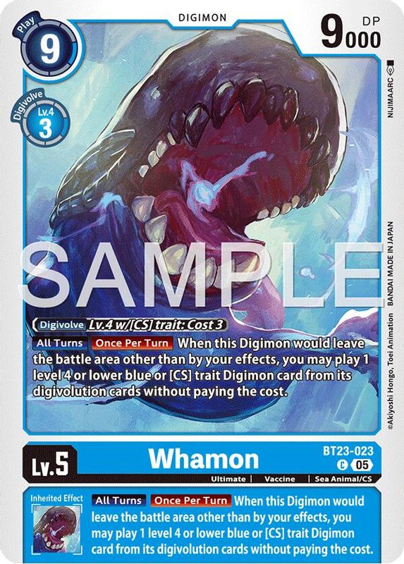 Whamon - BT23-023 - Common