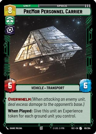 PreMor Personnel Carrier - 89/264 - Uncommon