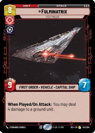 Fulminatrix - Fleet Killer - 142/264 - Rare