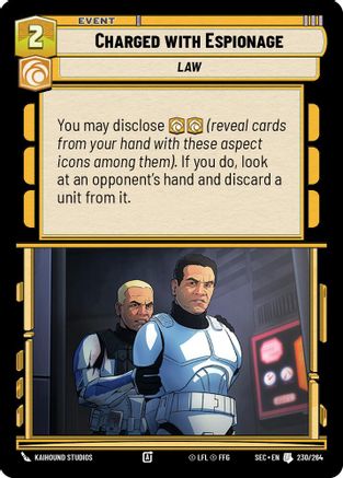 Charged with Espionage - 230/264 - Uncommon