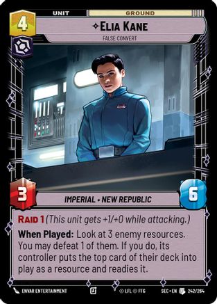 Elia Kane - False Convert - 242/264 - Uncommon