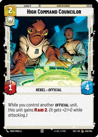 High Command Councilor - 249/264 - Common