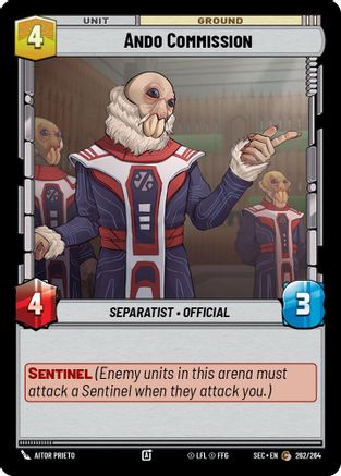 Ando Commission - 262/264 - Common