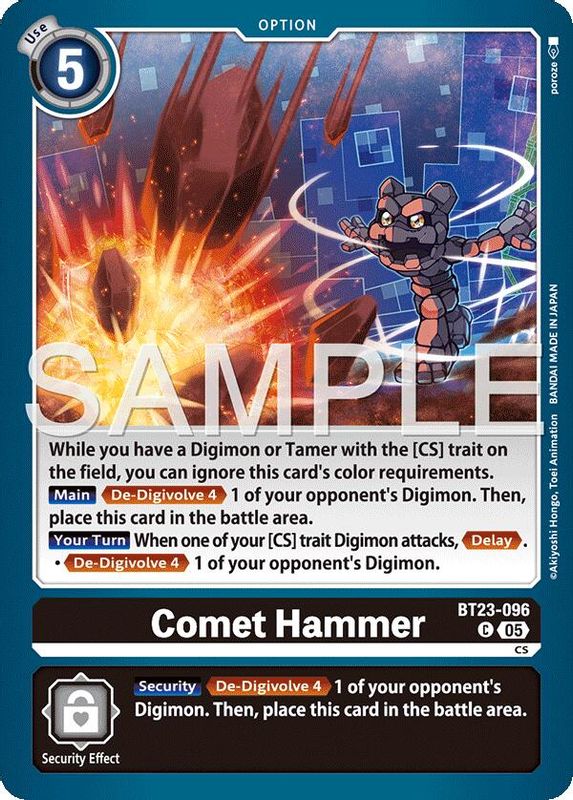 Comet Hammer - BT23-096 - Common