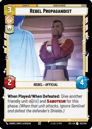 Rebel Propagandist - 202/264 - Uncommon