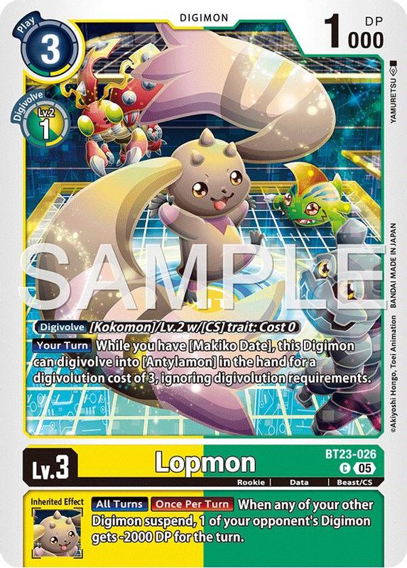 Lopmon - BT23-026 - Common