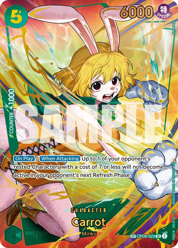 Carrot (PRB02 Special) - OP08-023 - Super Rare