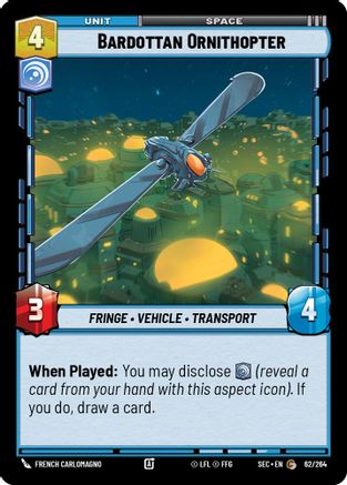 Bardottan Ornithopter - 62/264 - Common