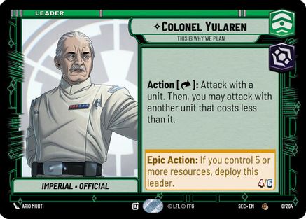 Colonel Yularen - This is Why We Plan - 6/264 - Common