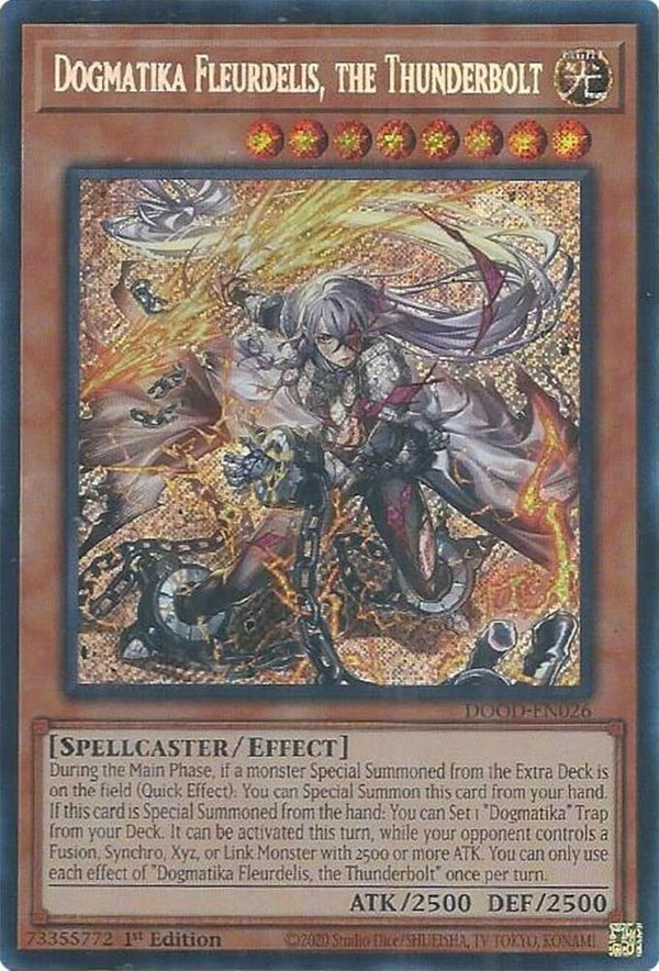 Dogmatika Fleurdelis, the Thunderbolt - DOOD-EN026 - Secret Rare - 1st Edition