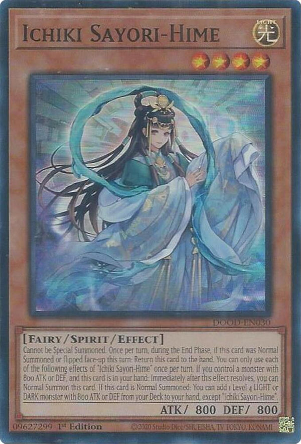 Ichiki Sayori-Hime - DOOD-EN030 - Super Rare - 1st Edition