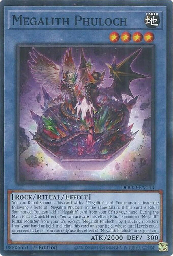 Megalith Phuloch - DOOD-EN033 - Common - 1st Edition