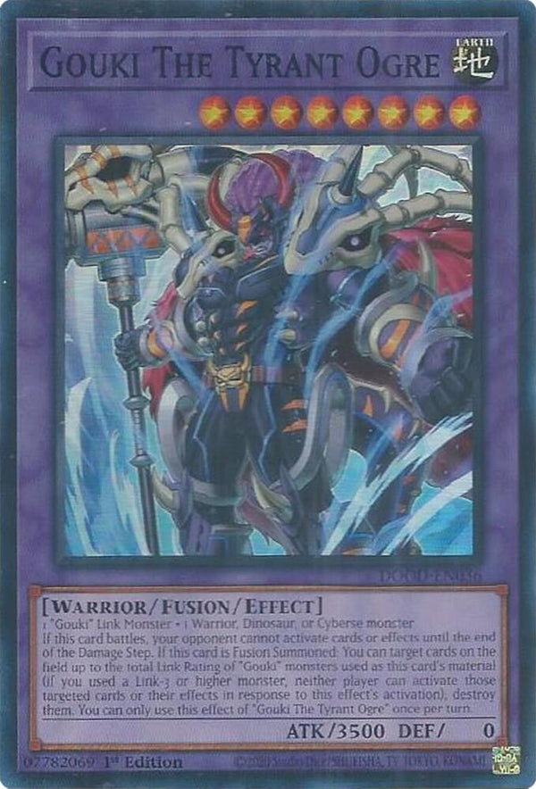Gouki The Tyrant Ogre - DOOD-EN036 - Super Rare - 1st Edition