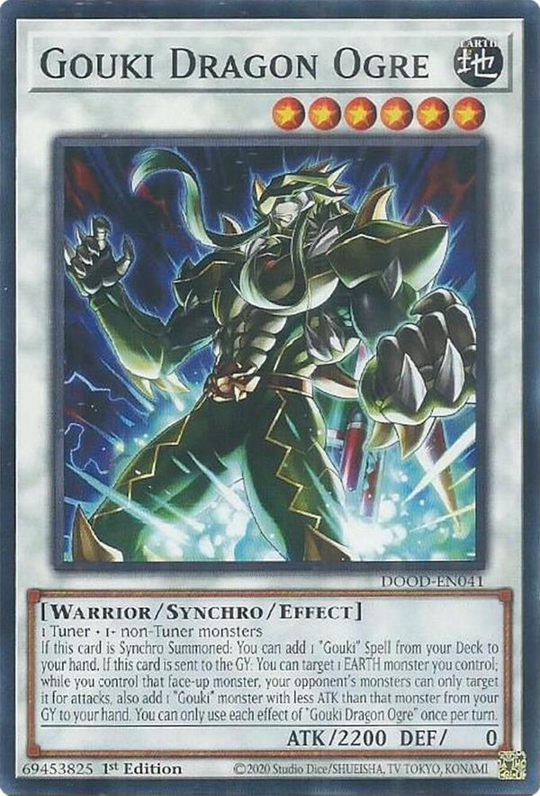 Gouki Dragon Ogre - DOOD-EN041 - Common - 1st Edition
