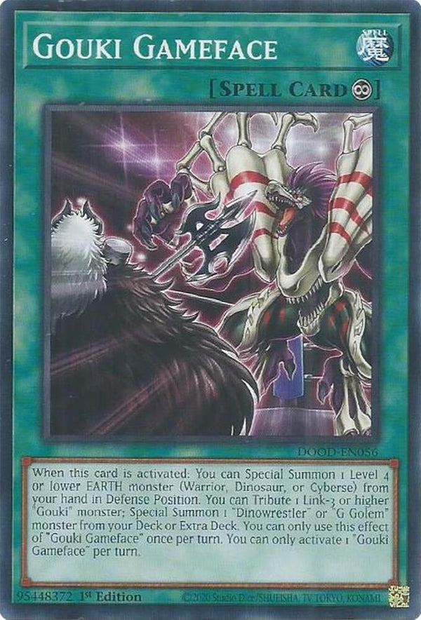 Gouki Gameface - DOOD-EN056 - Common - 1st Edition