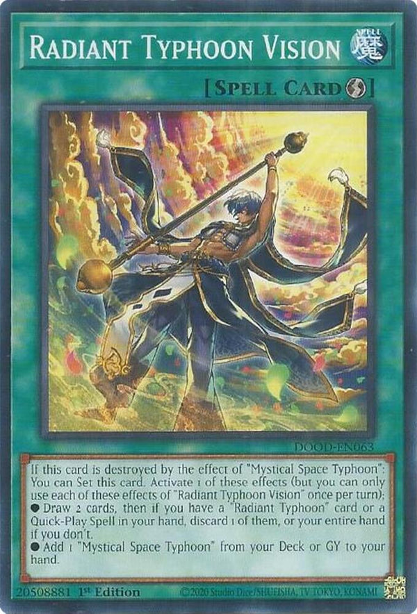 Radiant Typhoon Vision - DOOD-EN063 - Common - 1st Edition