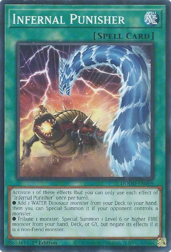Infernal Punisher - DOOD-EN069 - Common - 1st Edition