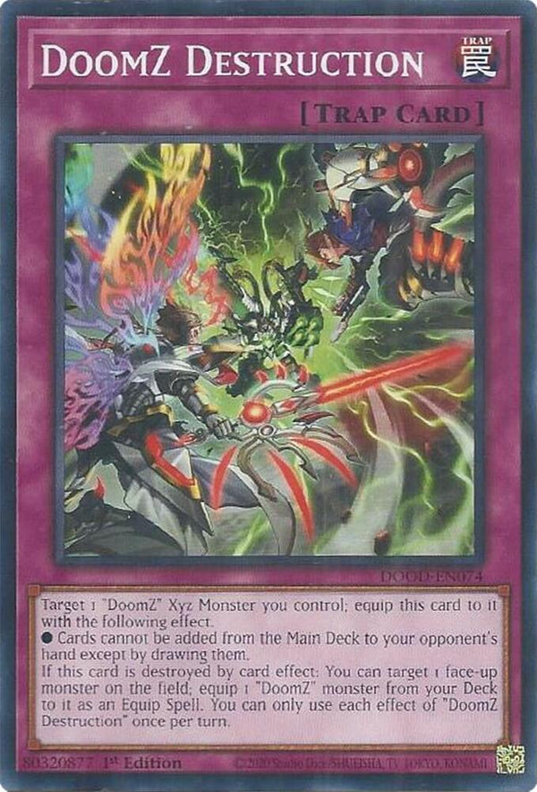 DoomZ Destruction - DOOD-EN074 - Common - 1st Edition