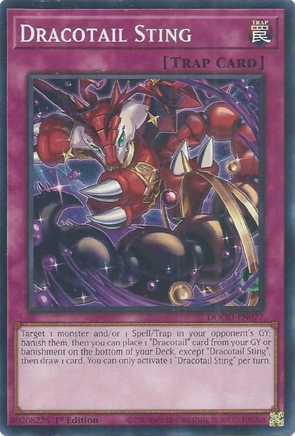 Dracotail Sting - DOOD-EN077 - Common - 1st Edition