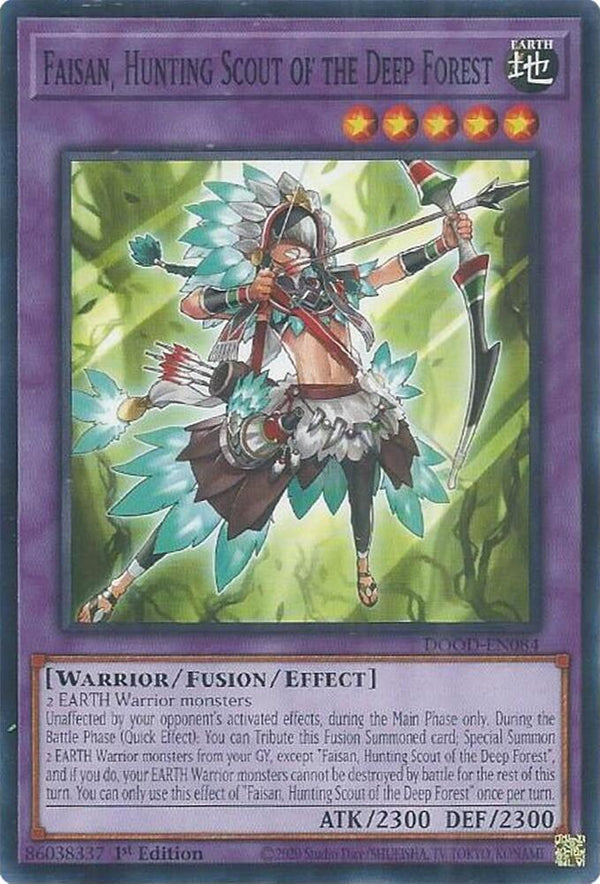 Faisan, Hunting Scout of the Deep Forest - DOOD-EN084 - Common - 1st Edition