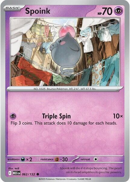 Spoink - 062/132 - Common