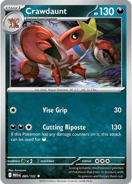 Crawdaunt - 085/132 - Uncommon