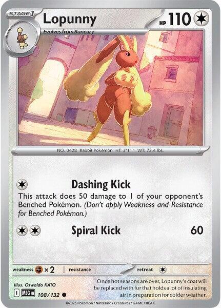 Lopunny - 108/132 - Common