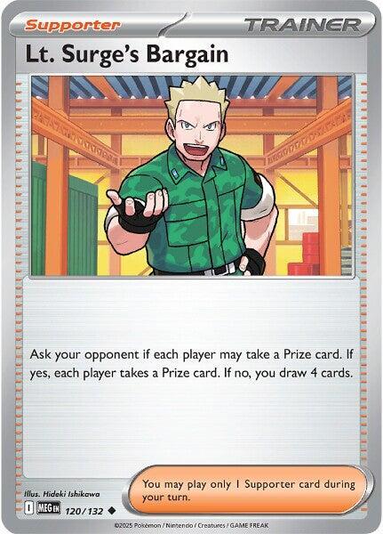 Lt. Surge's Bargain - 120/132 - Uncommon