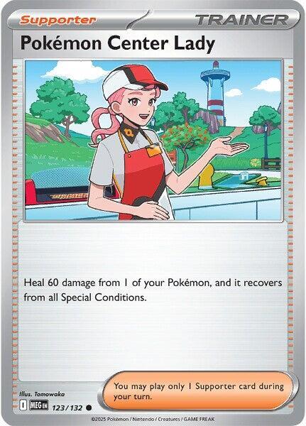 Pokemon Center Lady - 123/132 - Common