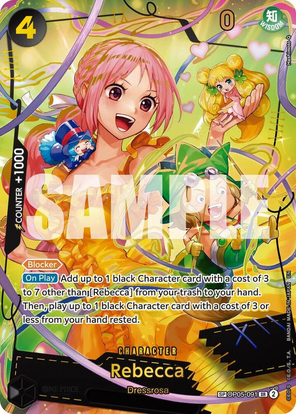 Rebecca (PRB02 Special) - OP05-091 - Super Rare