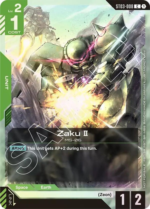 Zaku II (Championship Participation Pack 01) - ST03-008 - Common