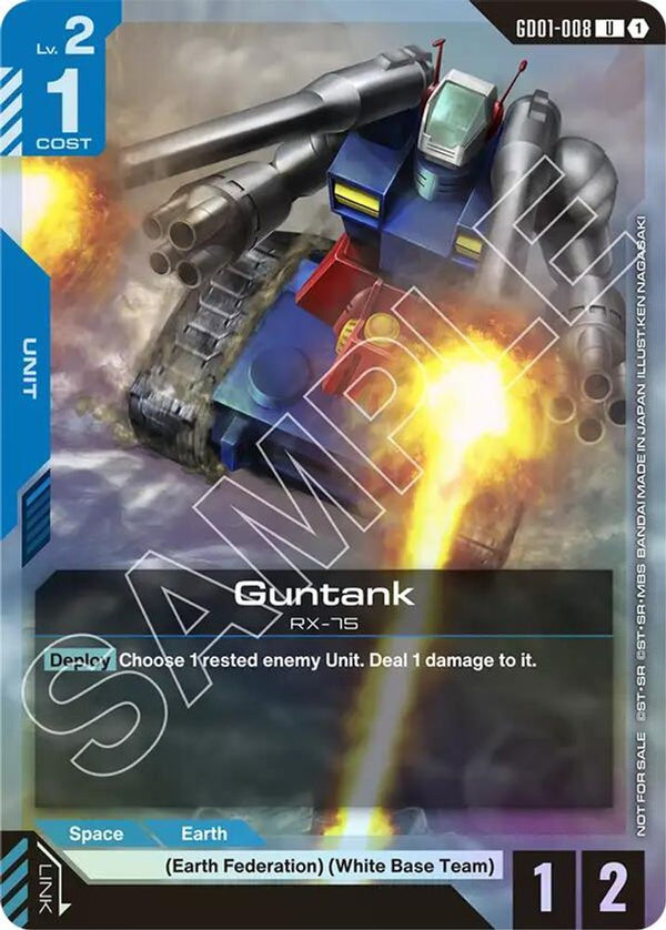 Guntank (Championship Participation Pack 01) - GD01-008 - Uncommon