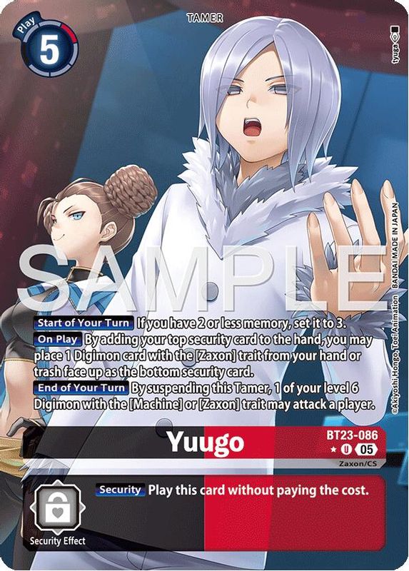 Yuugo (Alternate Art) - BT23-086 - Uncommon