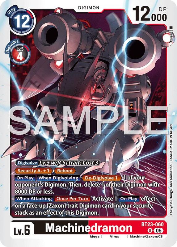 Machinedramon - BT23-060 - Uncommon