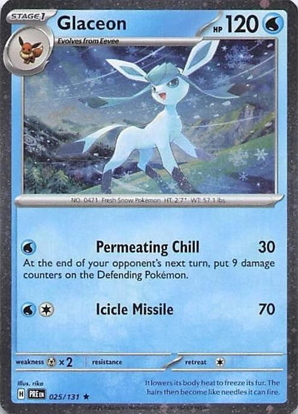 Glaceon - 025/131 - Rare (Cosmos Holo)