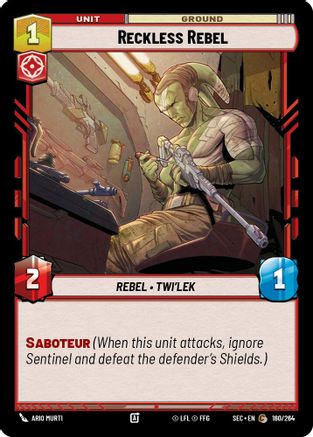 Reckless Rebel - 160/264 - Common