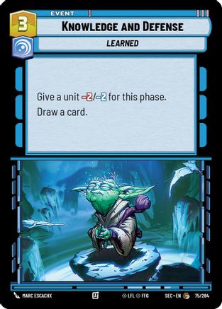 Knowledge and Defense - 75/264 - Common