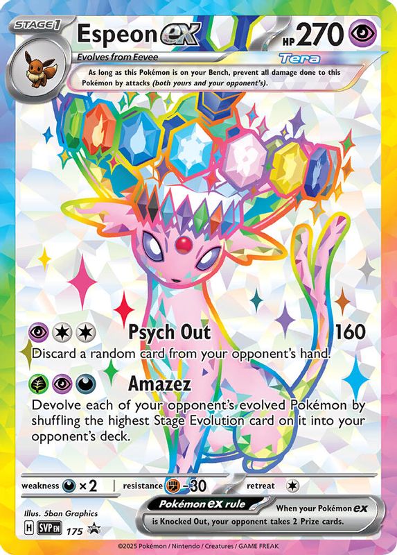 401 Games Canada - Espeon ex - SVP175 - Promo