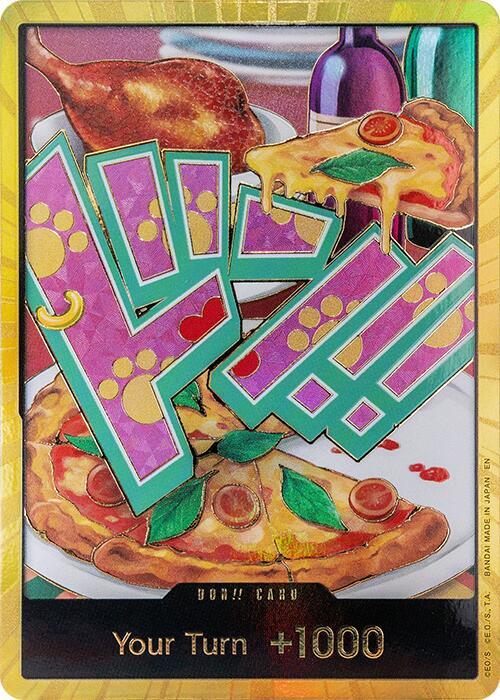 DON!! Card (Bonney) (Gold) - PRB02 - DON!!