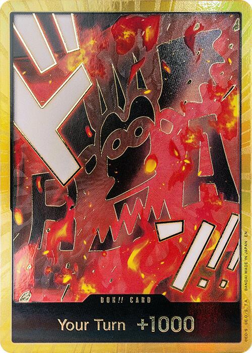 DON!! Card (Dragon) (Gold) - PRB02 - DON!!