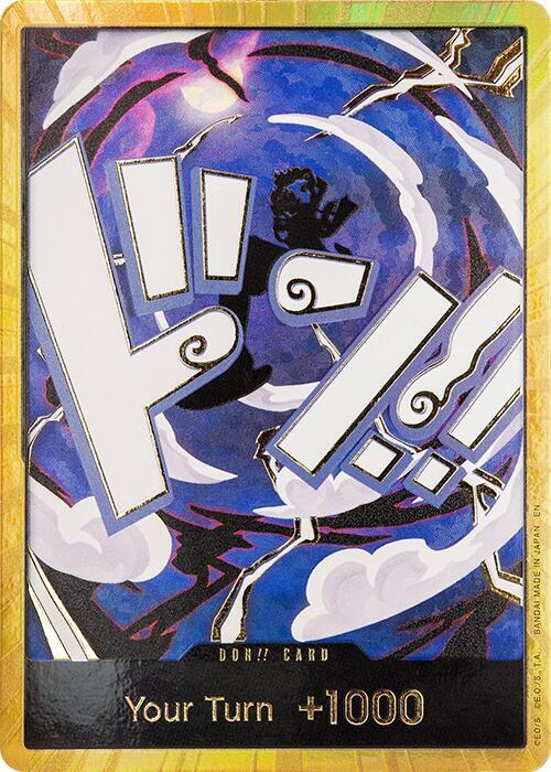 401 Games Canada - DON!! Card (GEAR5 Luffy) (Gold) - PRB02 - DON!!