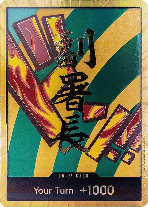 DON!! Card (Hannyabal) (Gold) - PRB02 - DON!!