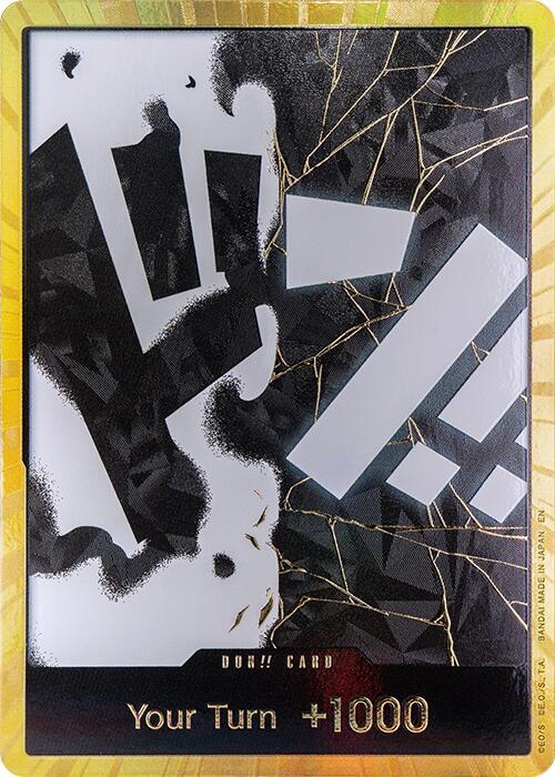 DON!! Card (Teach) (Gold) - PRB02 - DON!!