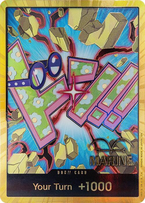 DON!! Card (Koby) (Gold) - PRB02 - DON!!