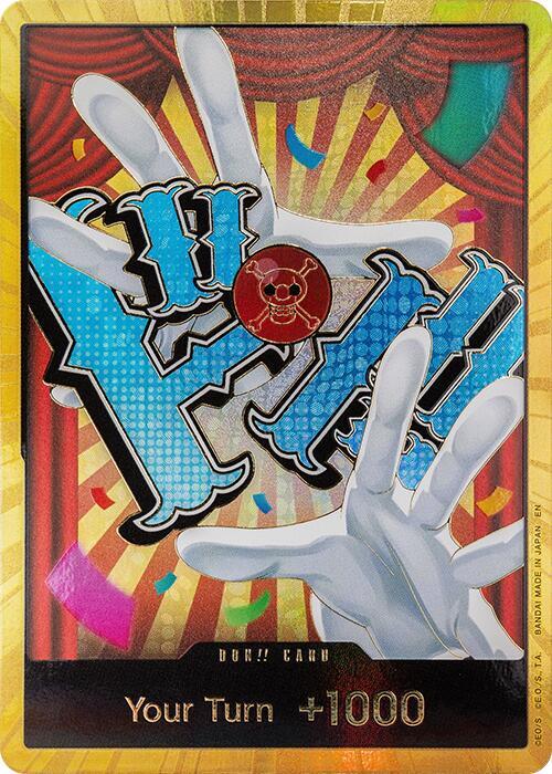 DON!! Card (Buggy) (Gold) - PRB02 - DON!!