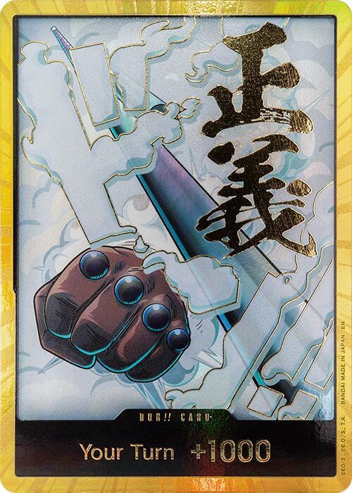 DON!! Card (Smoker) (Gold) - PRB02 - DON!!