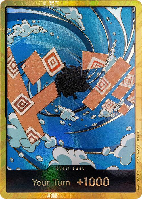 DON!! Card (Jinbe) (Gold) - PRB02 - DON!!