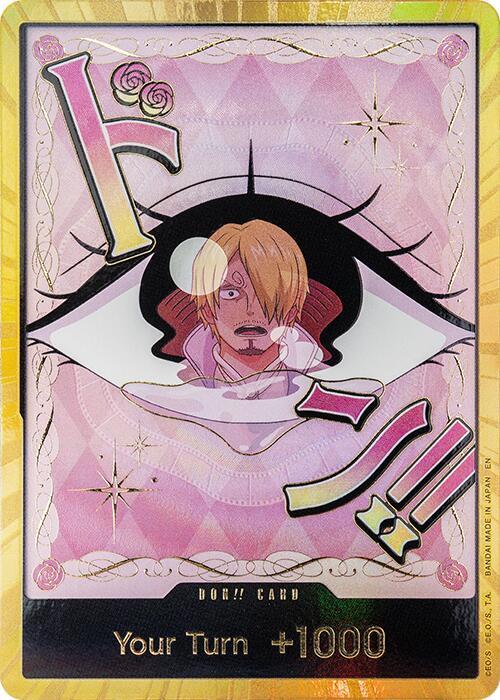 DON!! Card (Pudding) (Gold) - PRB02 - DON!!