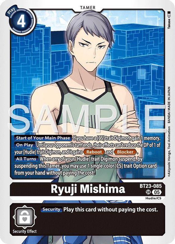 Ryuji Mishima - BT23-085 - Super Rare