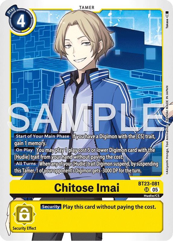 Chitose Imai - BT23-081 - Super Rare